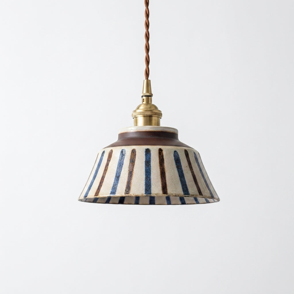 Indigo Plug In Pendant Lamp