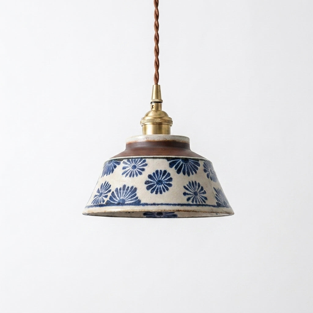 Indigo Plug In Pendant Lamp