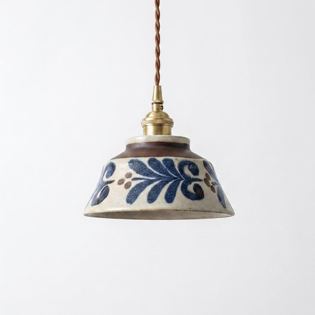 Indigo Plug In Pendant Lamp