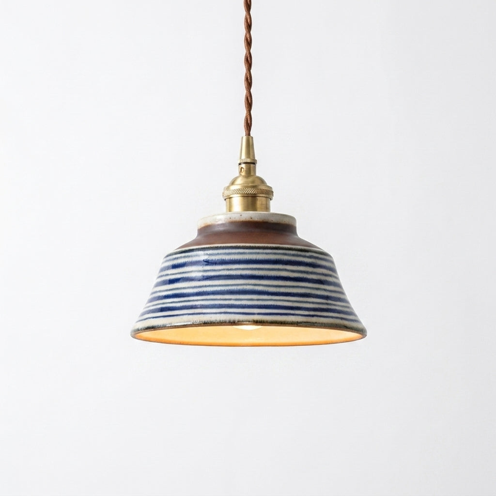 Indigo Plug In Pendant Lamp