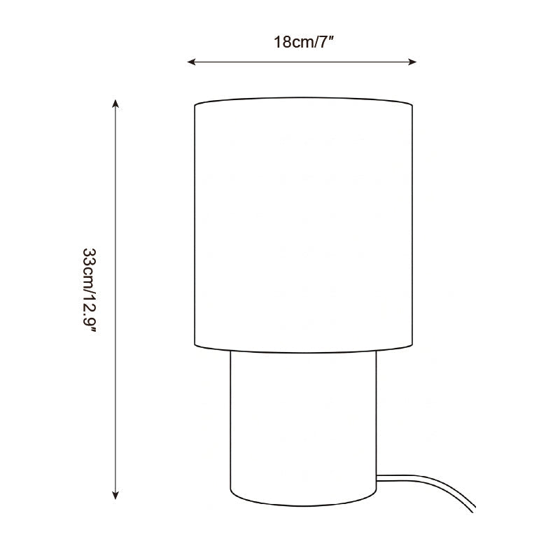 Rosemary Oak Table Lamp