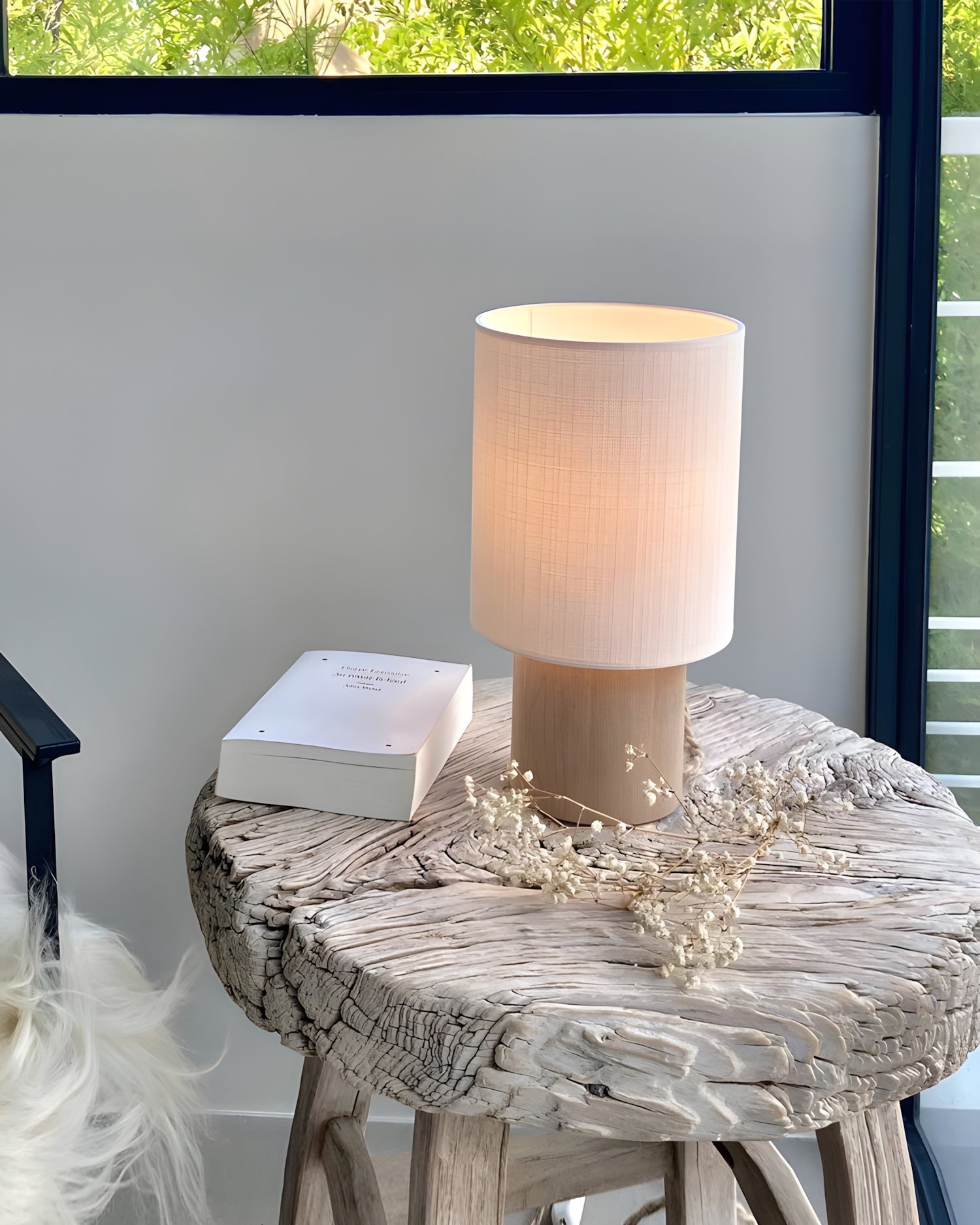 Rosemary Oak Table Lamp