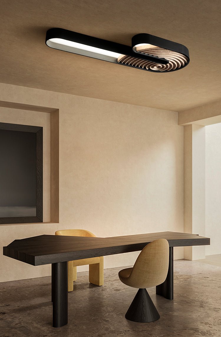 Kinetic Spiral Sconce-Neutral Decor