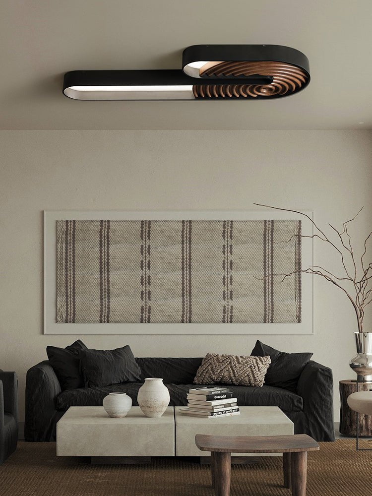 Kinetic Spiral Sconce-Neutral Decor
