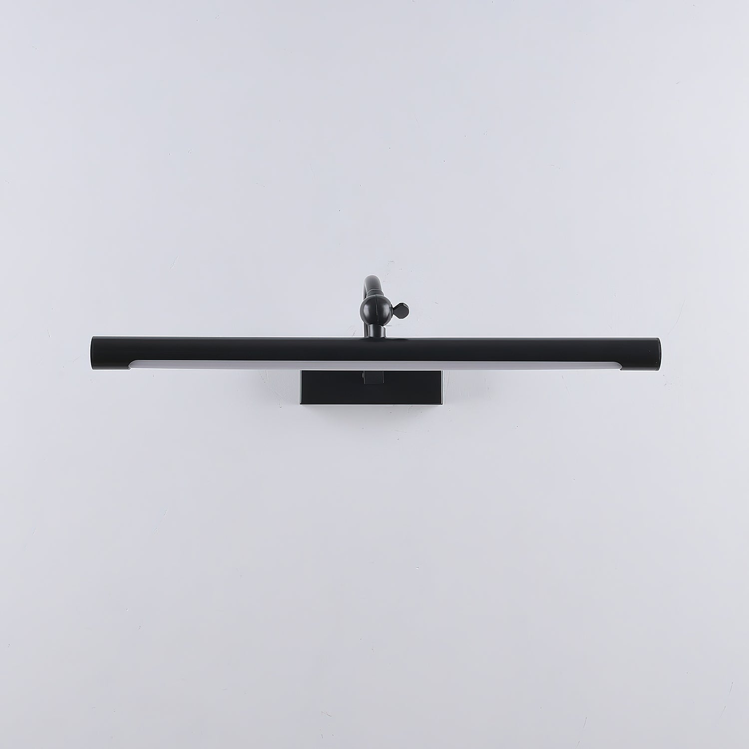 Side profile of the wall sconce showing its 3.3-inch height.