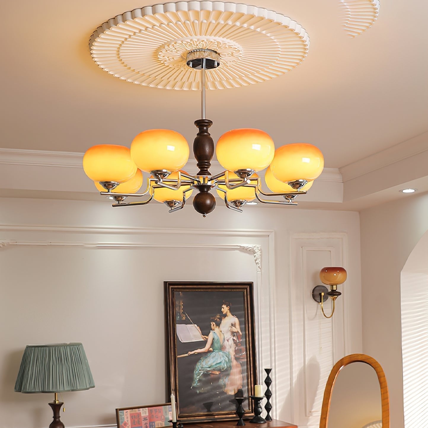 Aurora Chandelier Royal Elegant-Neutral Decor