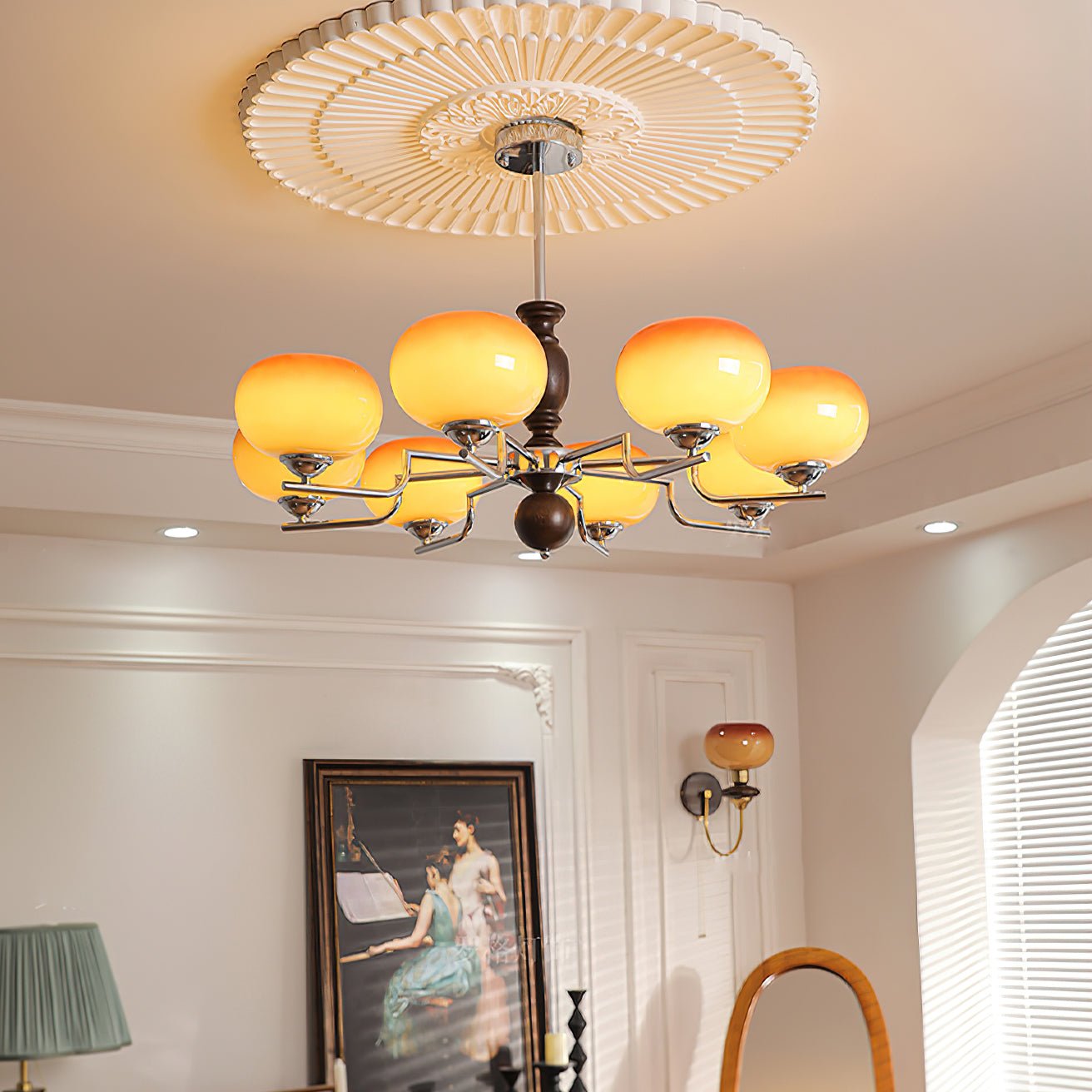 Aurora Chandelier Royal Elegant-Neutral Decor