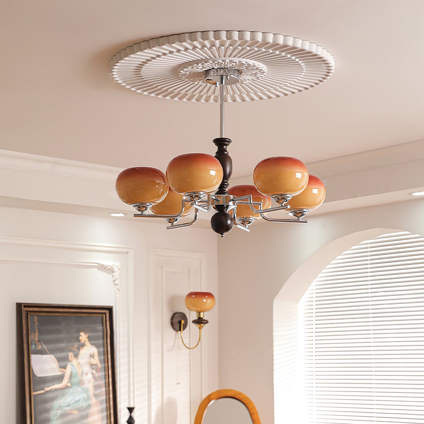 Aurora Chandelier Royal Elegant-Neutral Decor