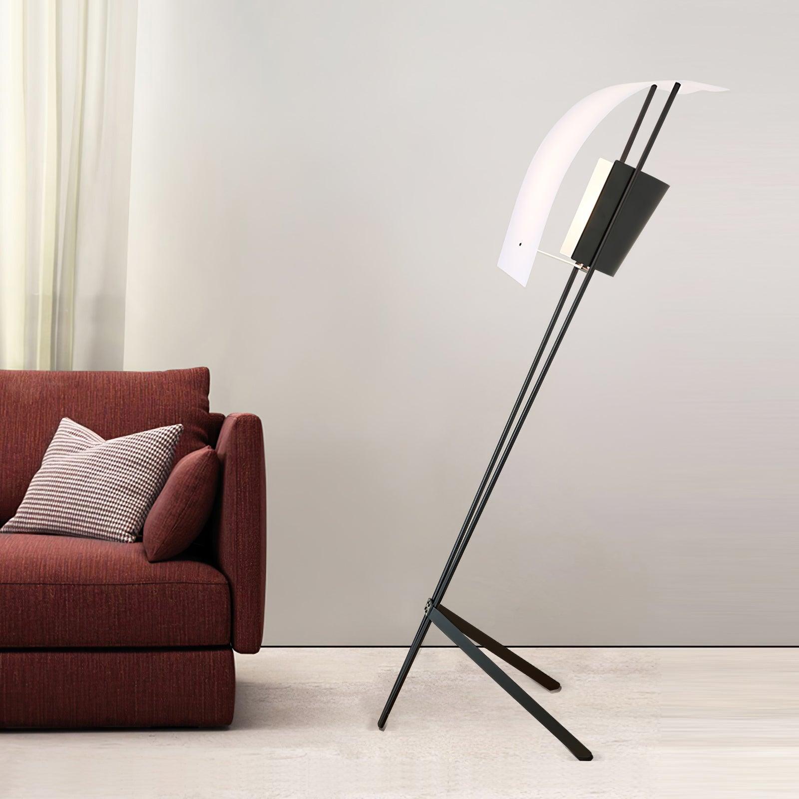 Ulvynil Minimalist Floor Lamp-Neutral Decor