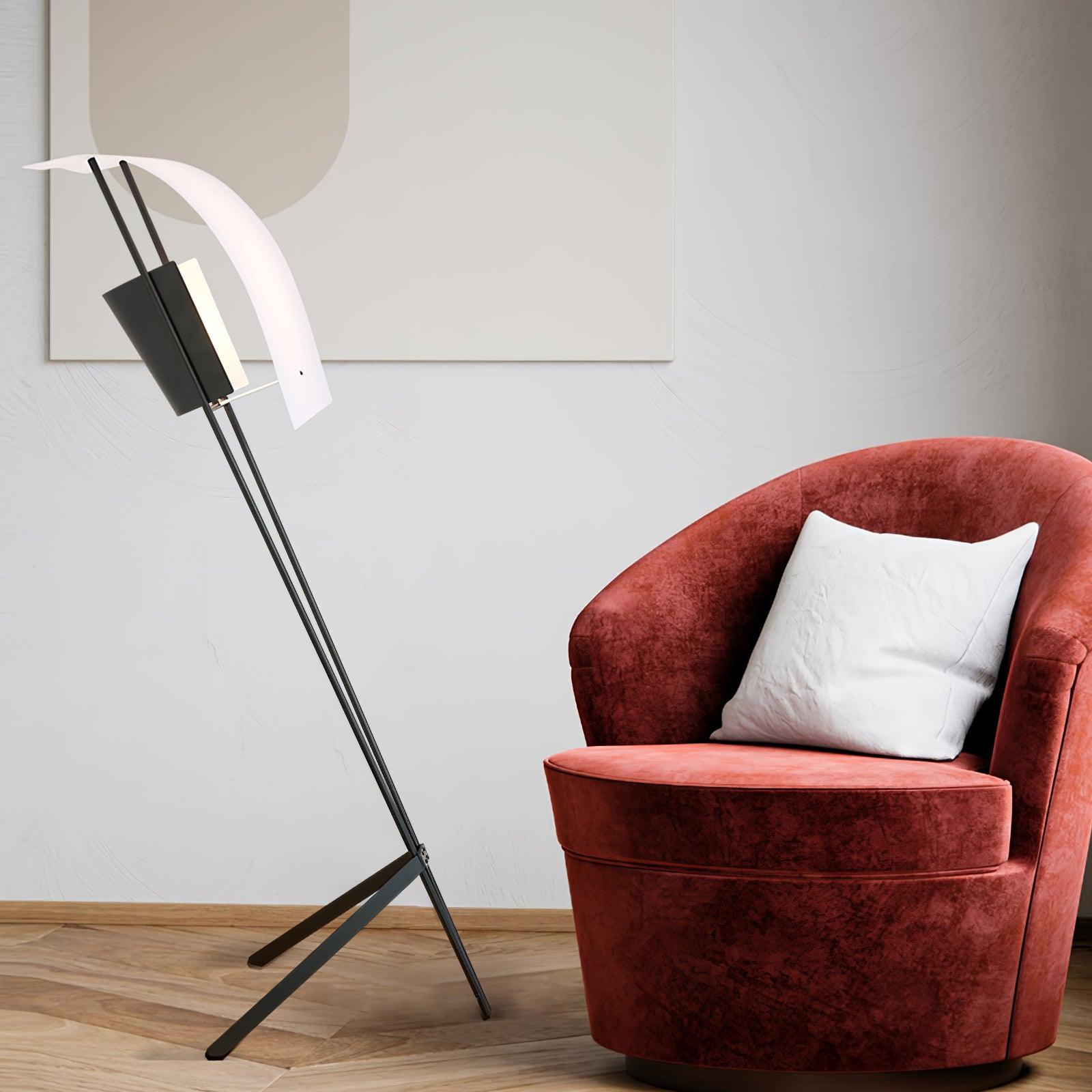 Ulvynil Minimalist Floor Lamp-Neutral Decor