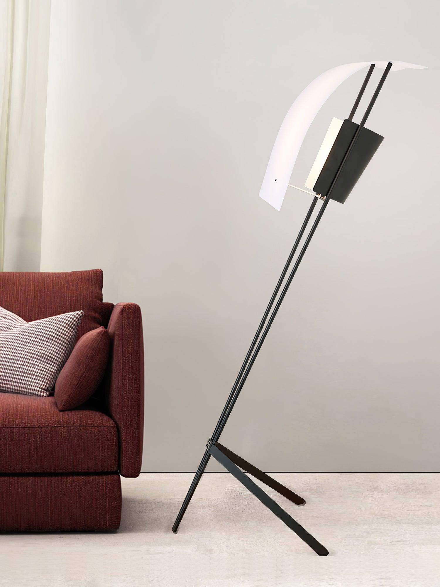 Ulvynil Minimalist Floor Lamp-Neutral Decor