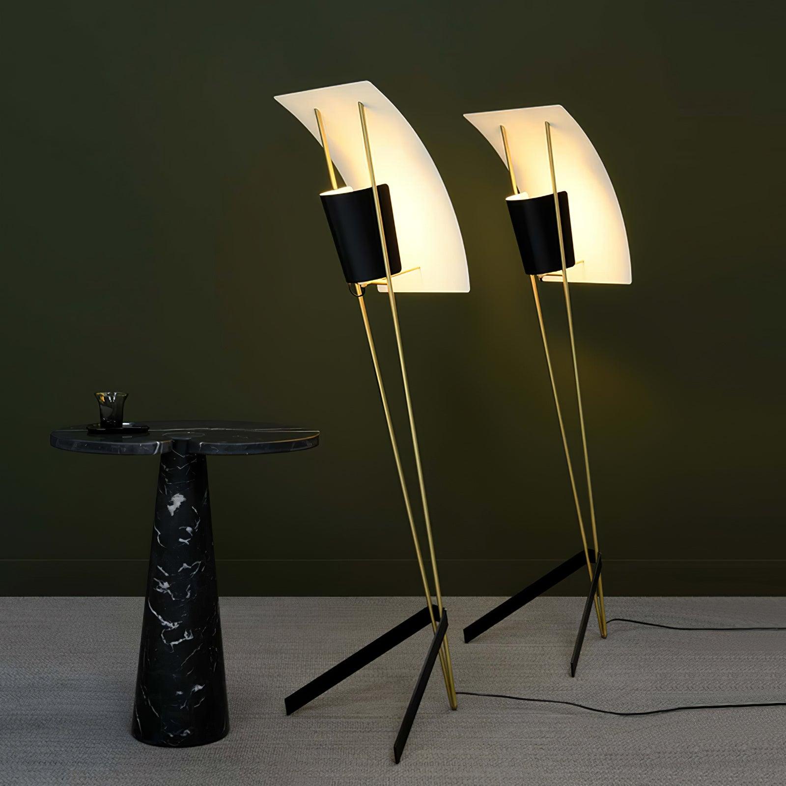 Ulvynil Minimalist Floor Lamp-Neutral Decor