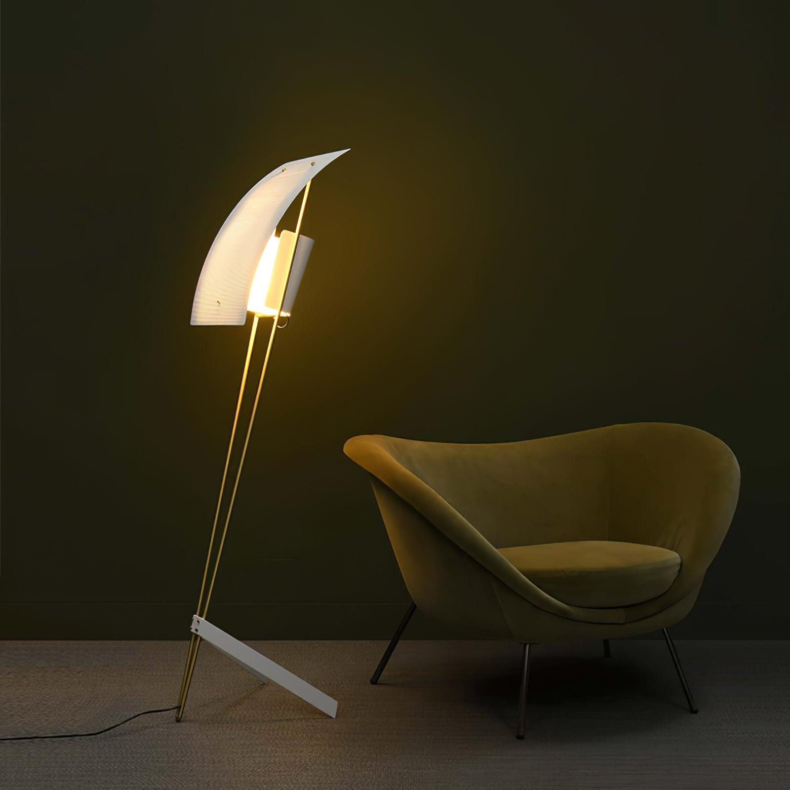 Ulvynil Minimalist Floor Lamp-Neutral Decor