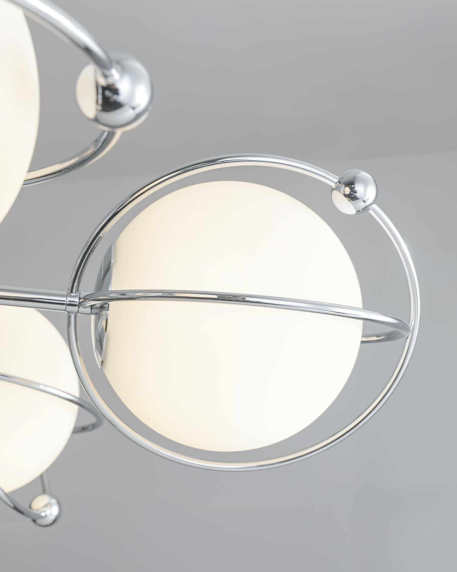 Zomarion Premium Nordic Art Glass Chandelier-Neutral Decor