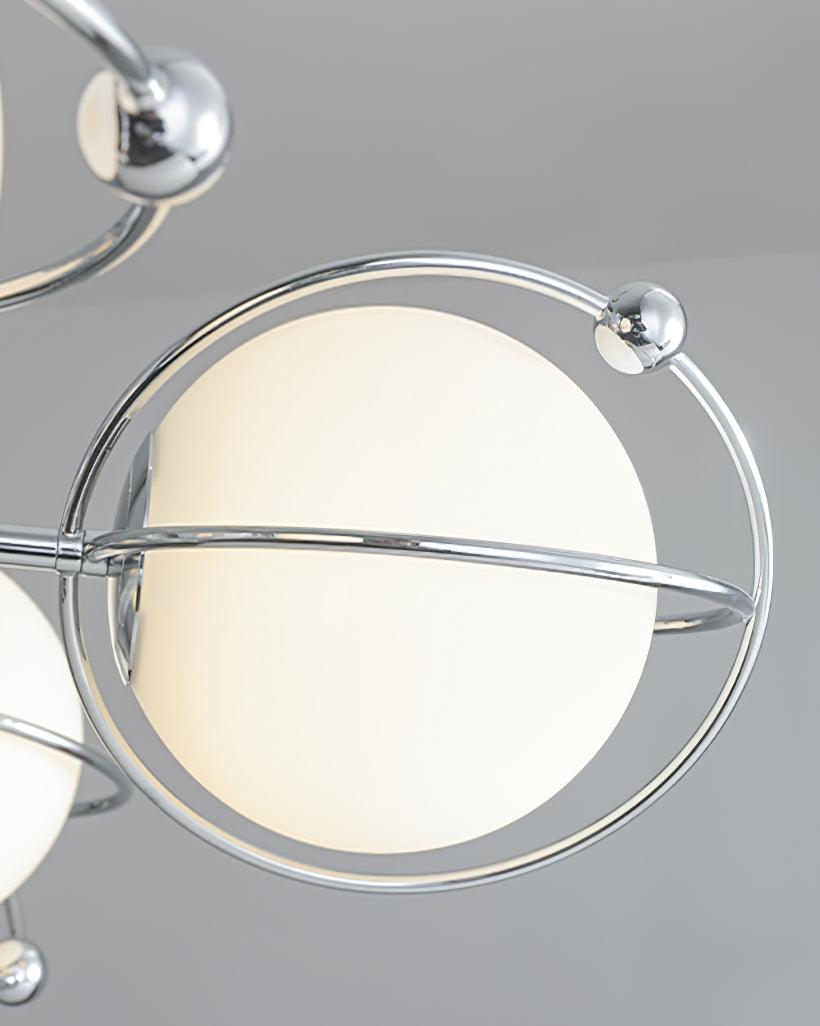 Zomarion Premium Nordic Art Glass Chandelier-Neutral Decor