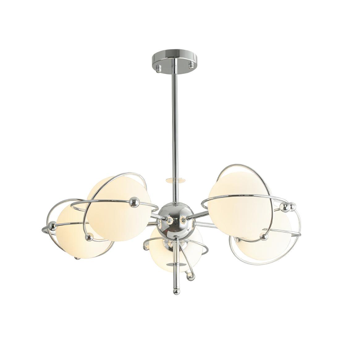 Zomarion Premium Nordic Art Glass Chandelier-Neutral Decor