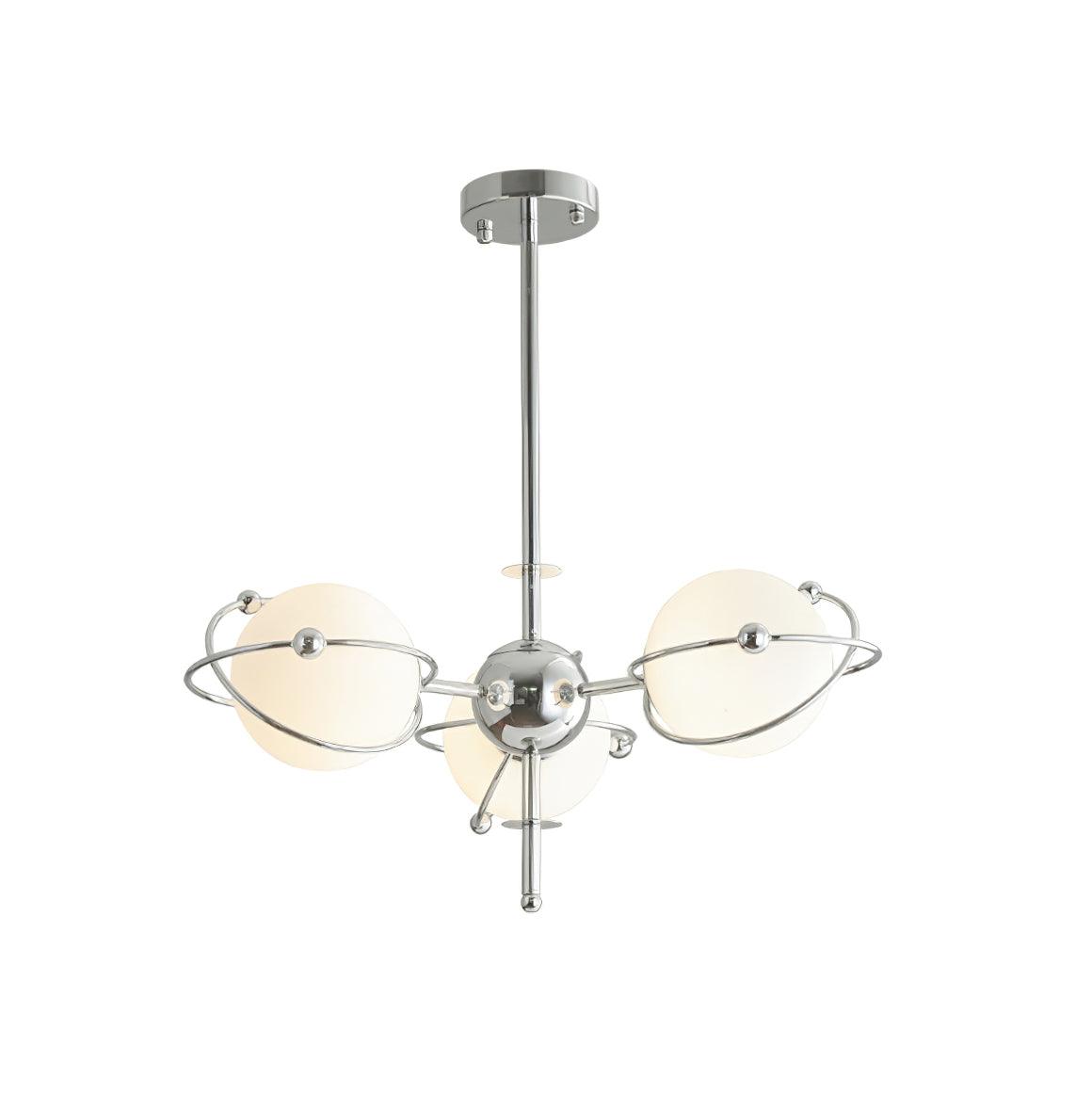 Zomarion Premium Nordic Art Glass Chandelier-Neutral Decor