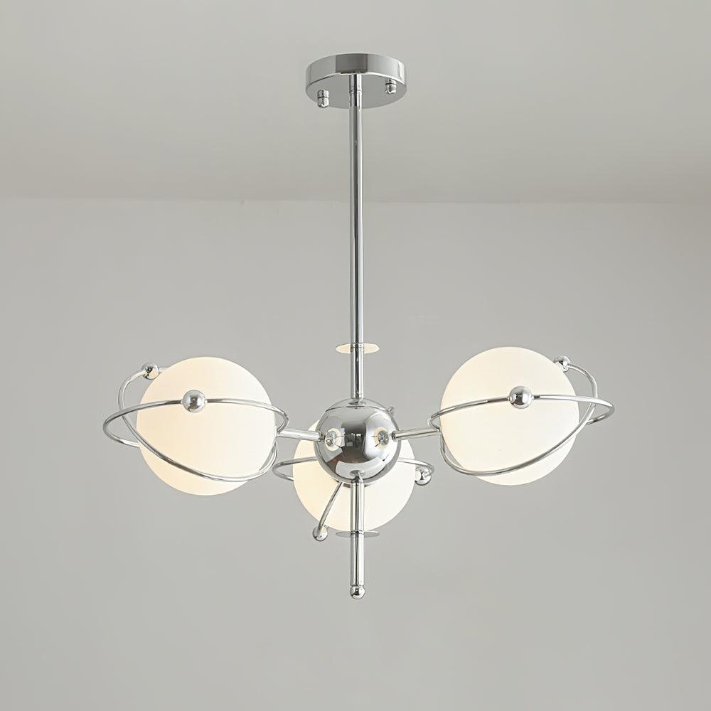 Zomarion Premium Nordic Art Glass Chandelier-Neutral Decor