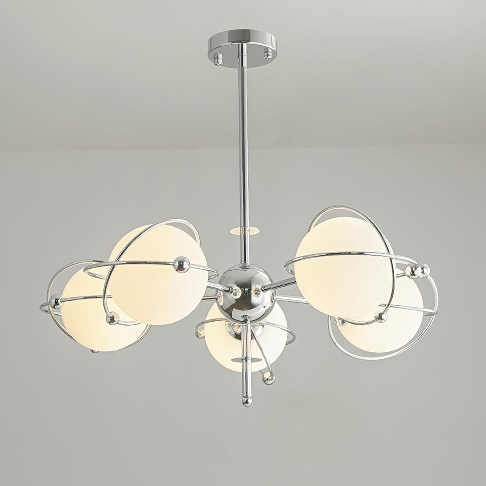 Zomarion Premium Nordic Art Glass Chandelier-Neutral Decor