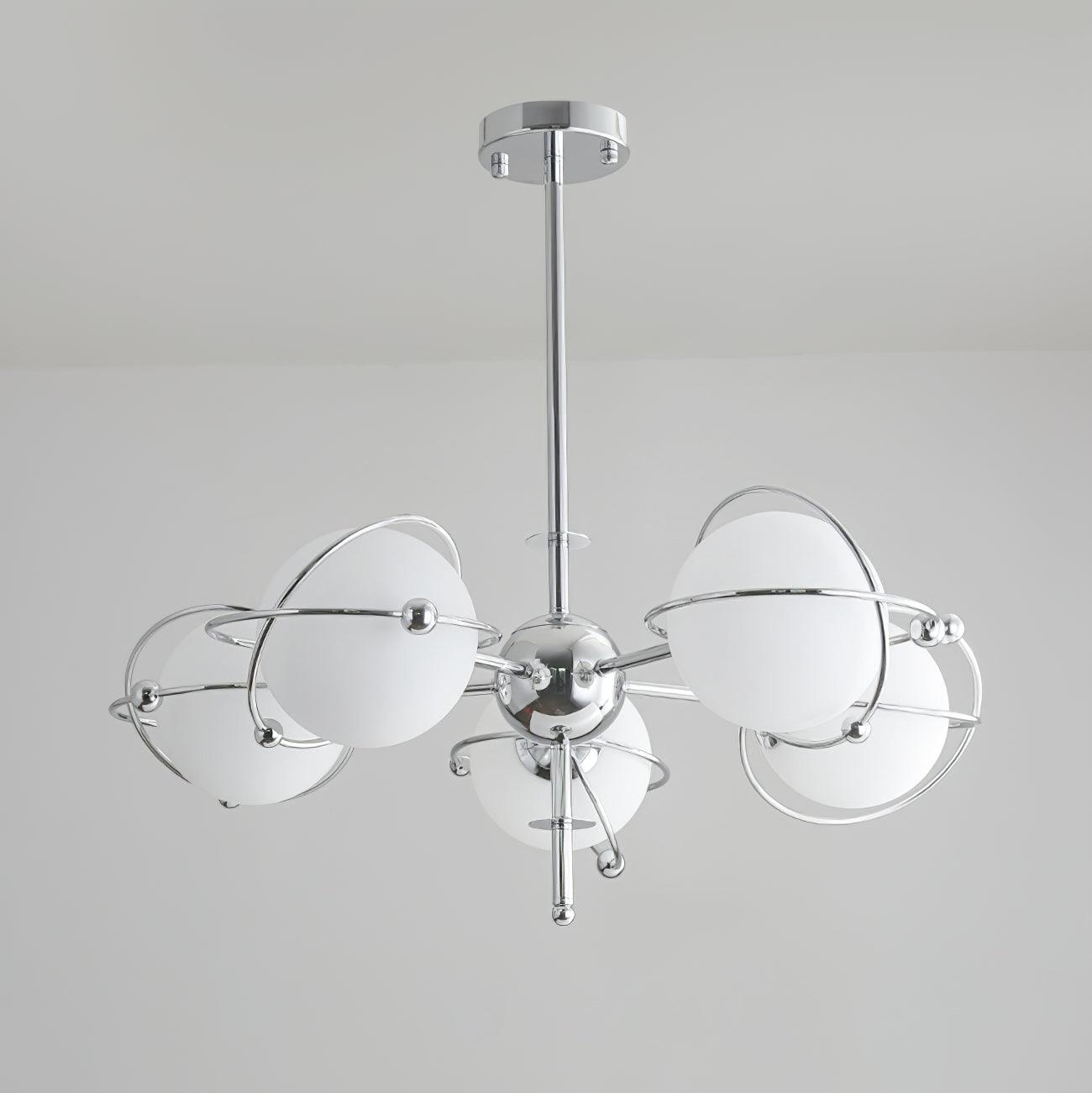 Zomarion Premium Nordic Art Glass Chandelier-Neutral Decor
