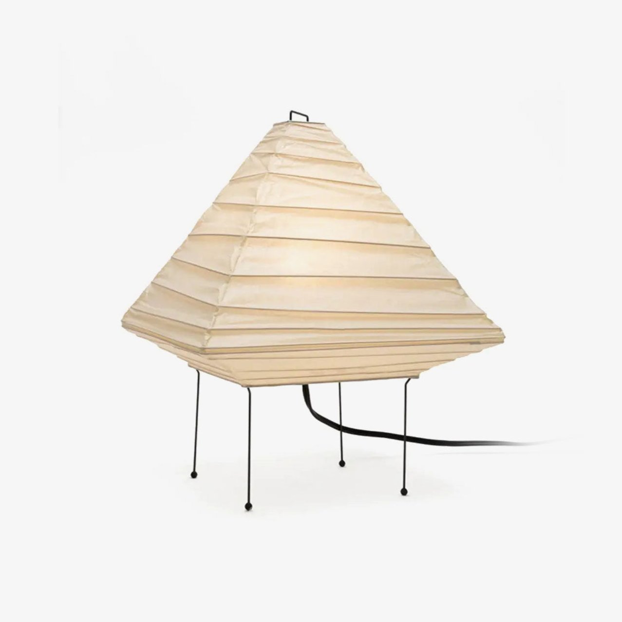 Elioi Paper Japanese Table Lamp-Neutral Decor