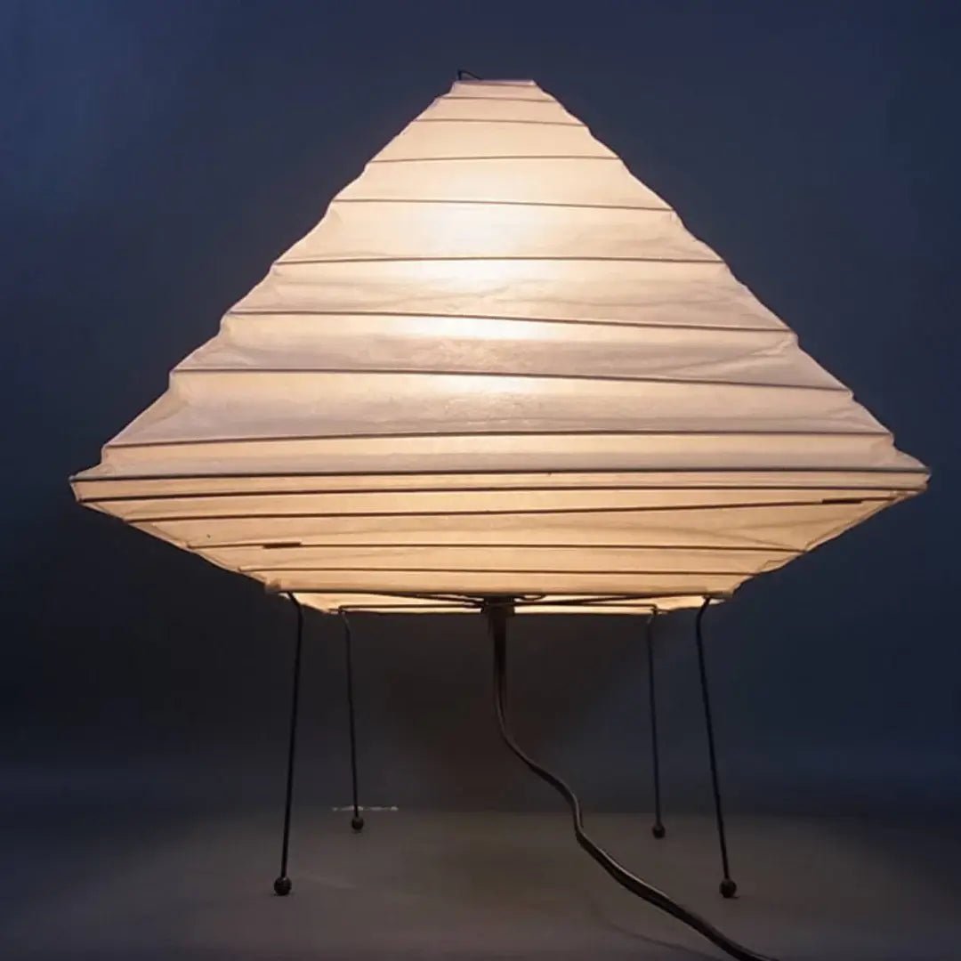 Elioi Paper Japanese Table Lamp-Neutral Decor