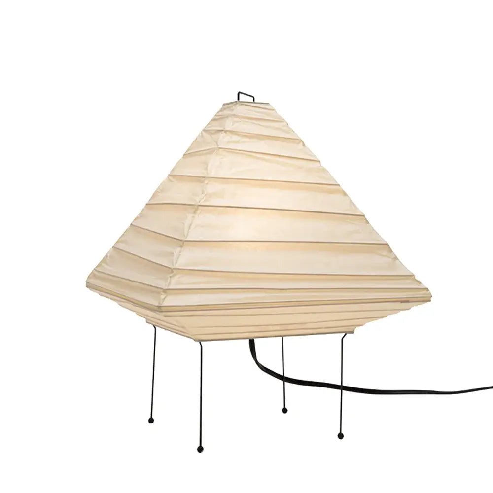 Elioi Paper Japanese Table Lamp-Neutral Decor