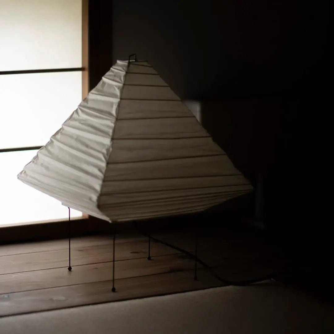 Elioi Paper Japanese Table Lamp-Neutral Decor
