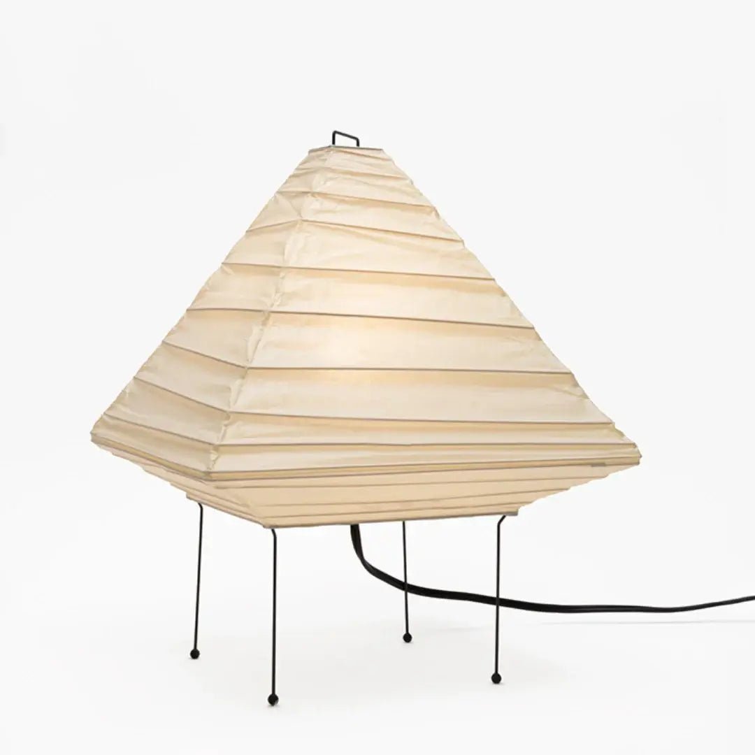 Elioi Paper Japanese Table Lamp-Neutral Decor