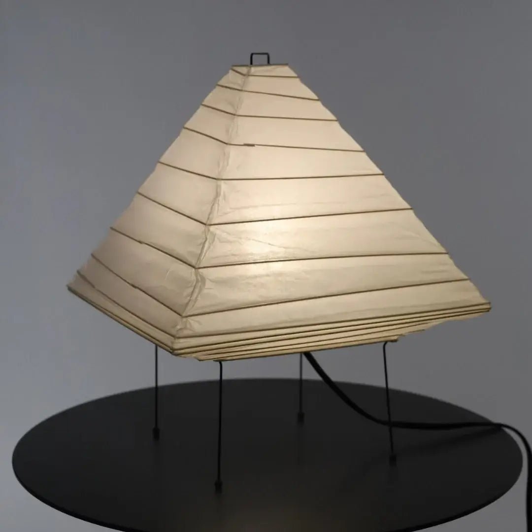 Elioi Paper Japanese Table Lamp-Neutral Decor