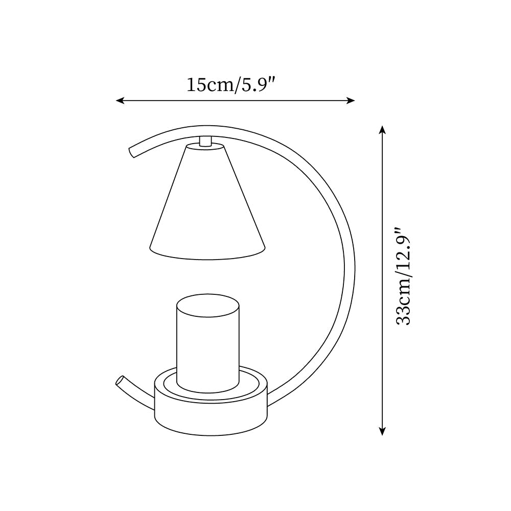 Cedric Warmer Lamp