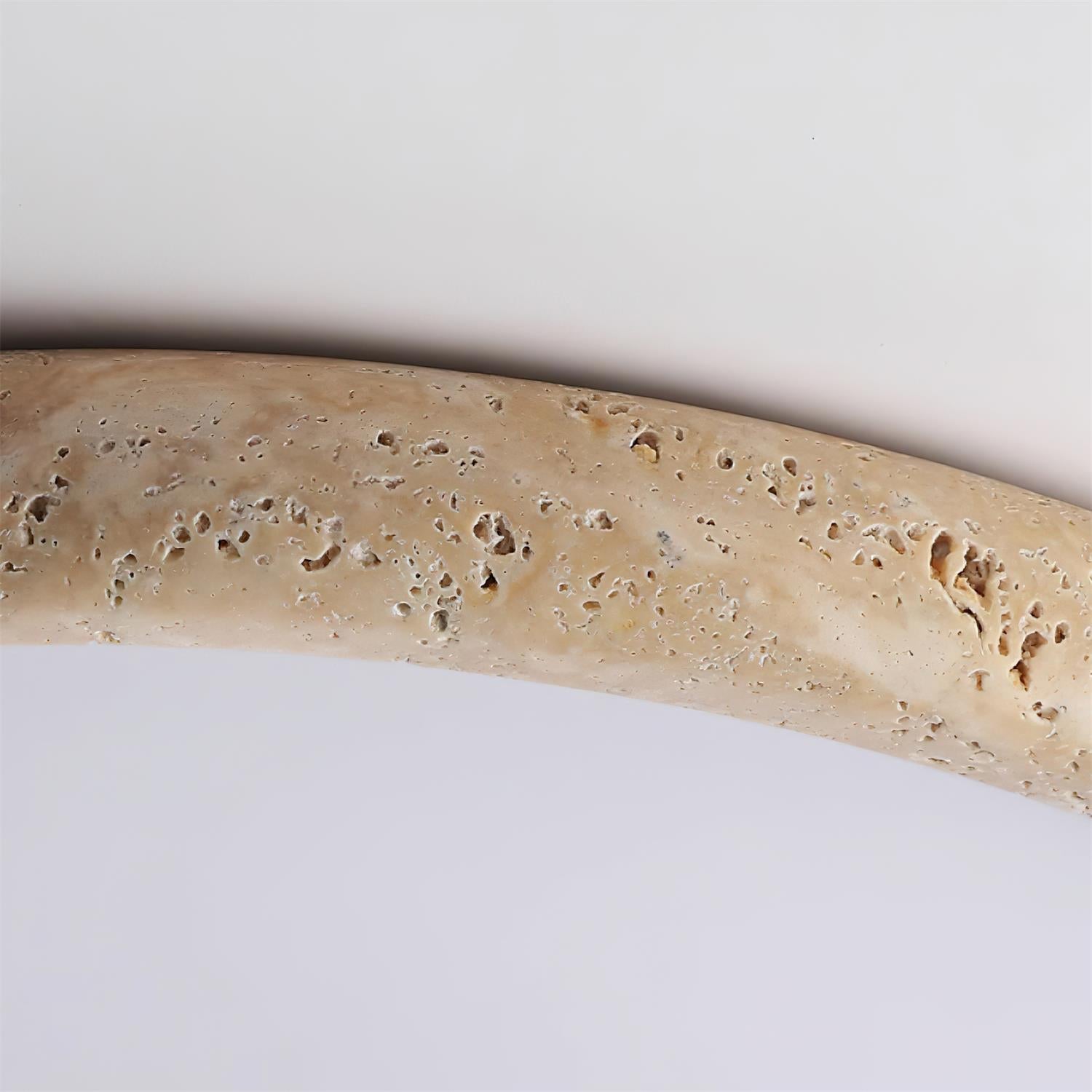 Lunaro Travertine Ceiling Light