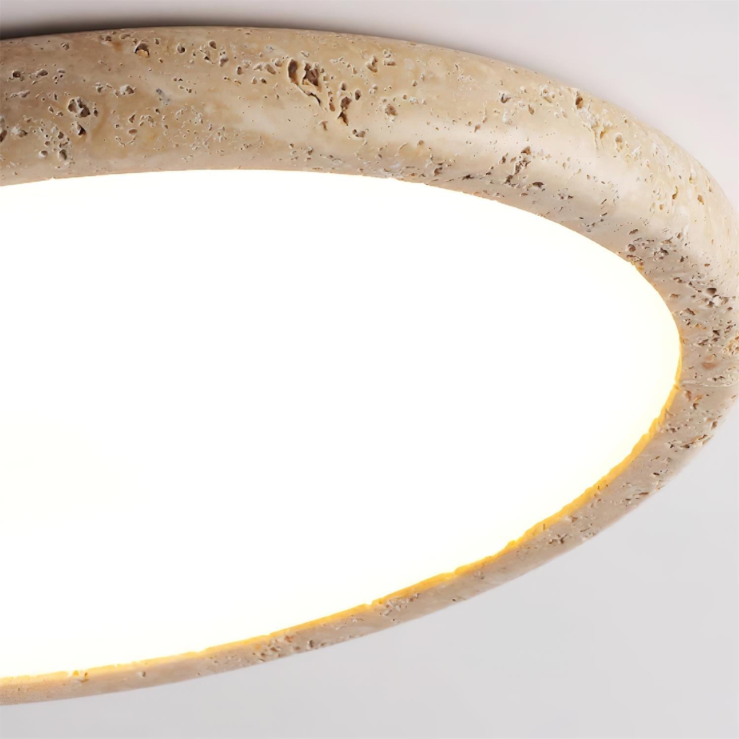 Ciro Travertine Ceiling Light-Neutral Decor