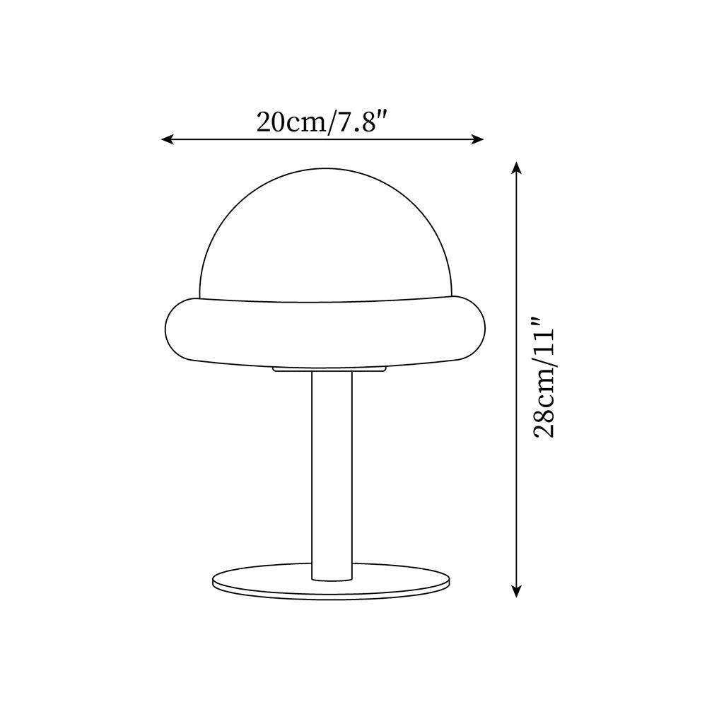 Cosmo Glass Table Lamp