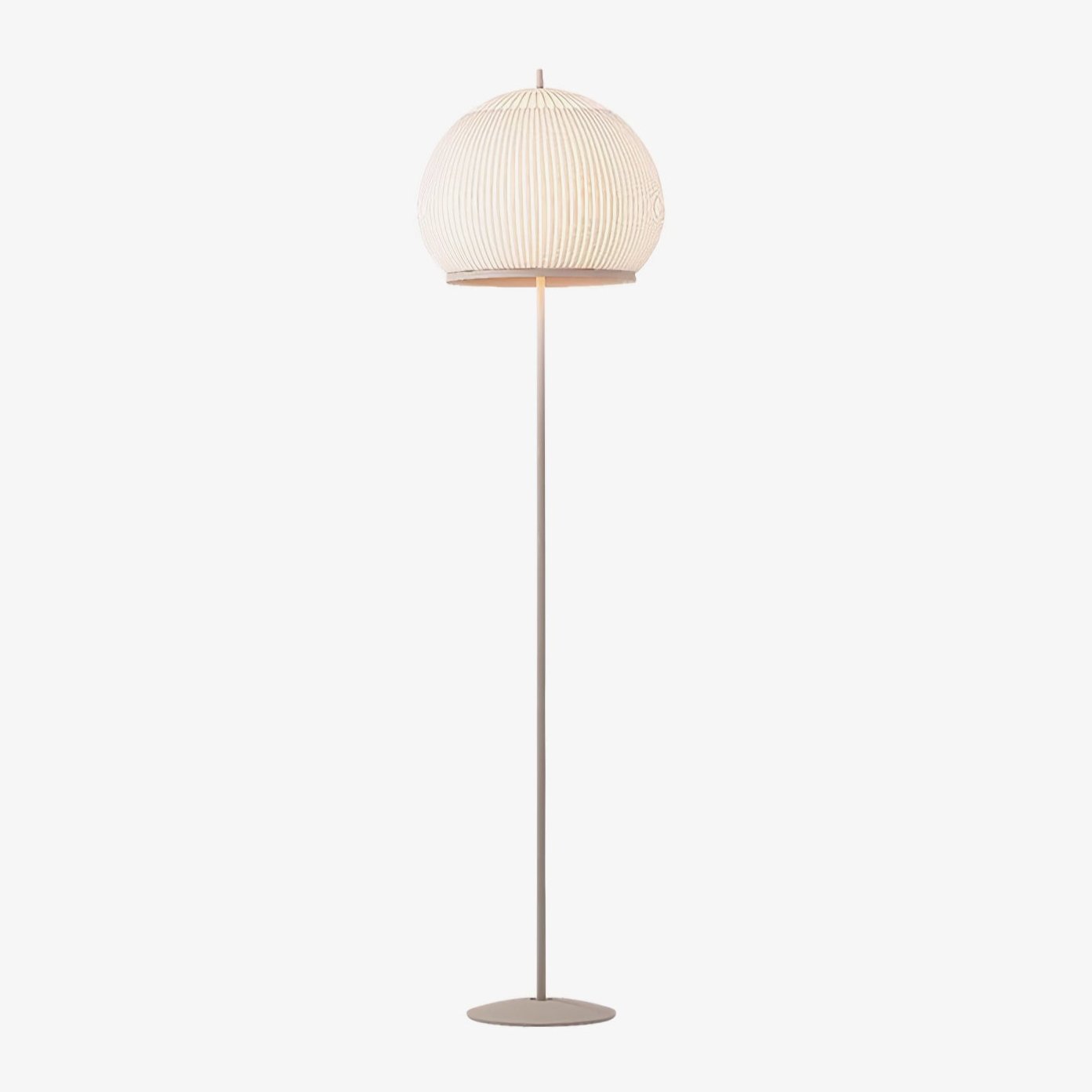 Sorenix Steel Fabric Floor Lamp-Neutral Decor
