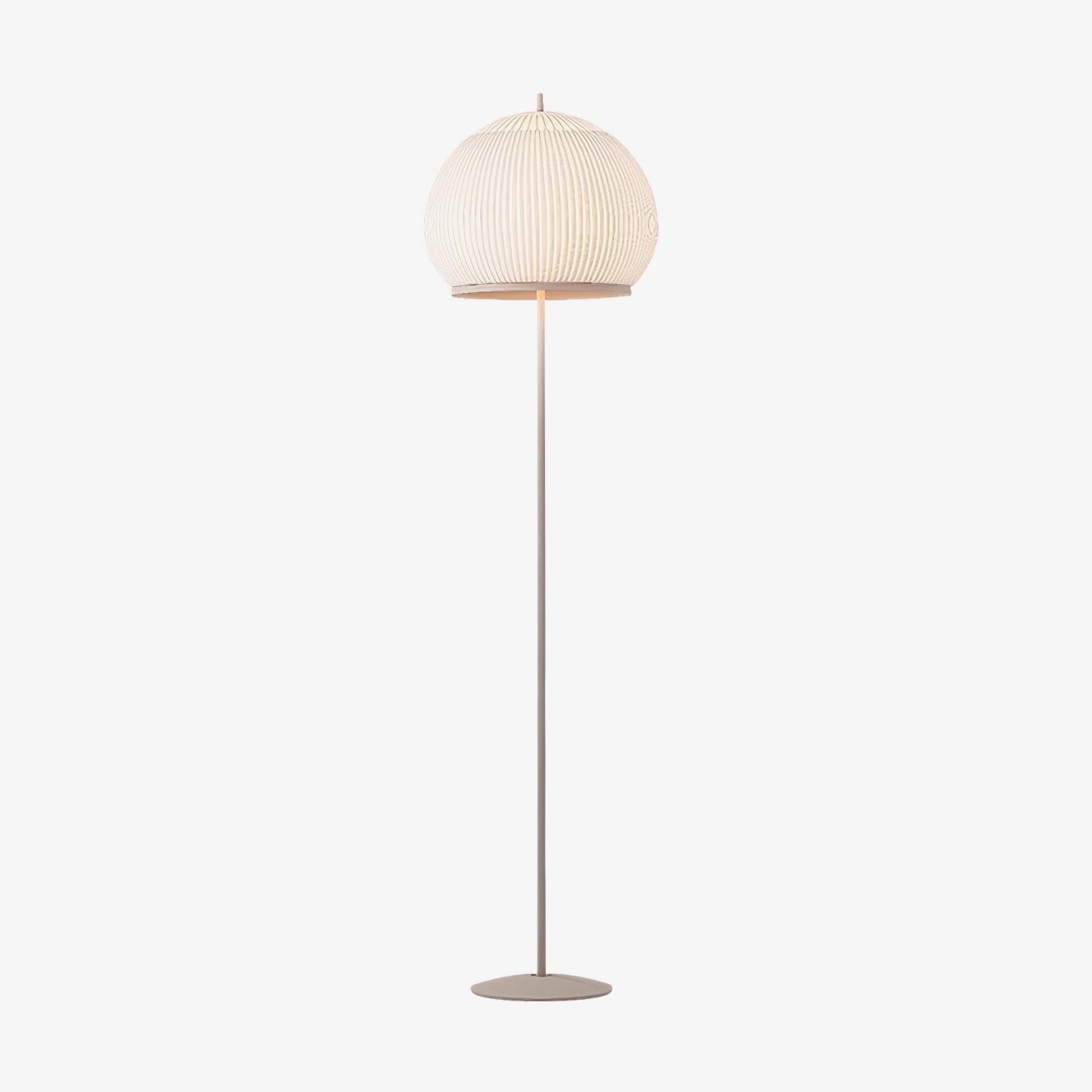 Sorenix Steel Fabric Floor Lamp-Neutral Decor