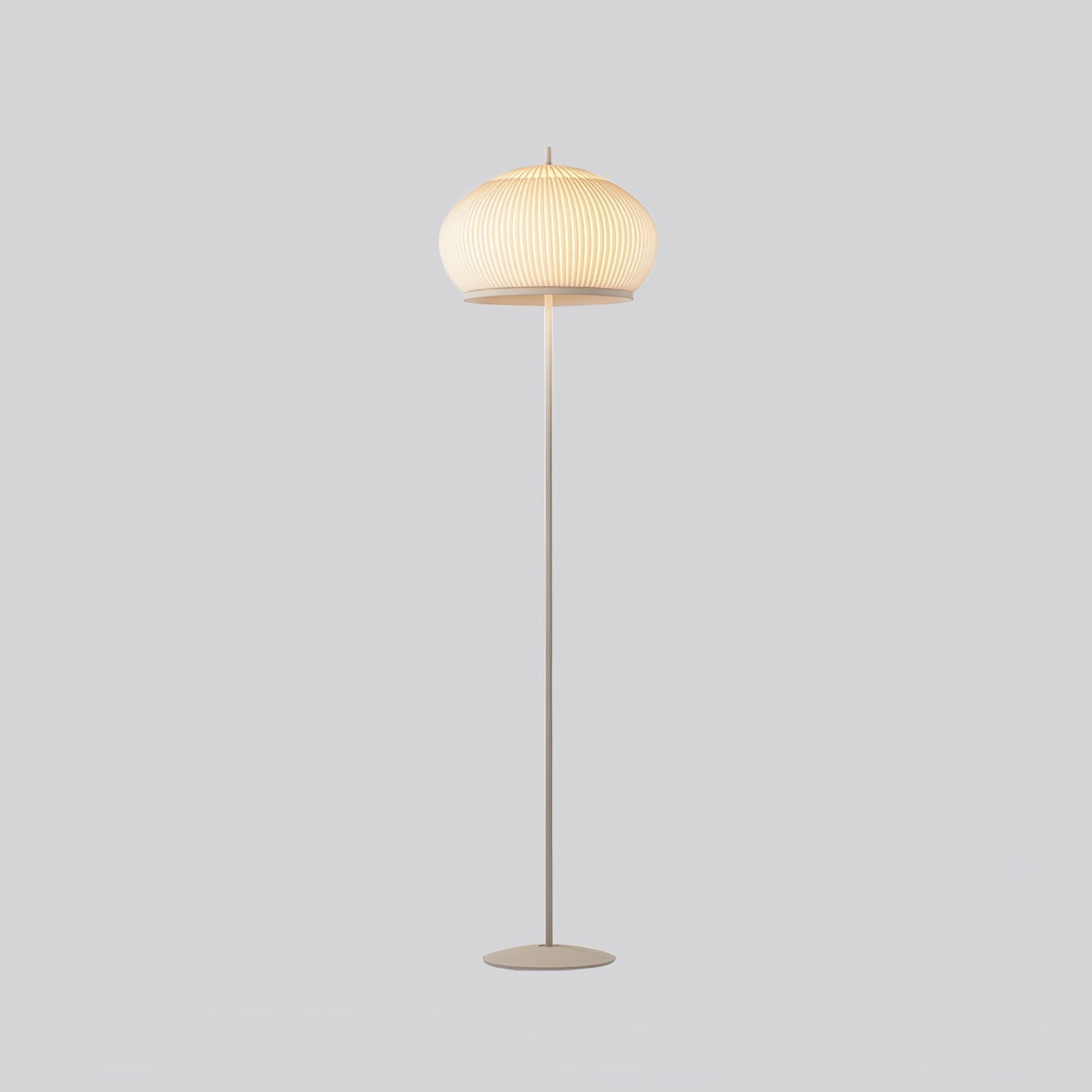 Sorenix Steel Fabric Floor Lamp-Neutral Decor