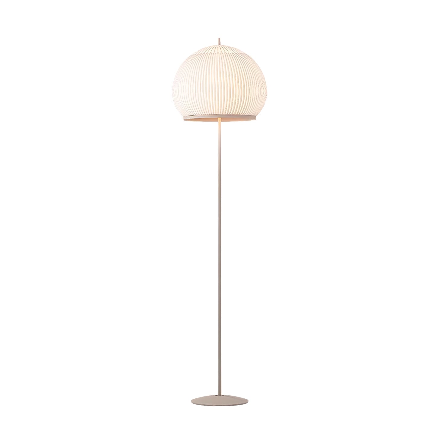 Sorenix Steel Fabric Floor Lamp-Neutral Decor