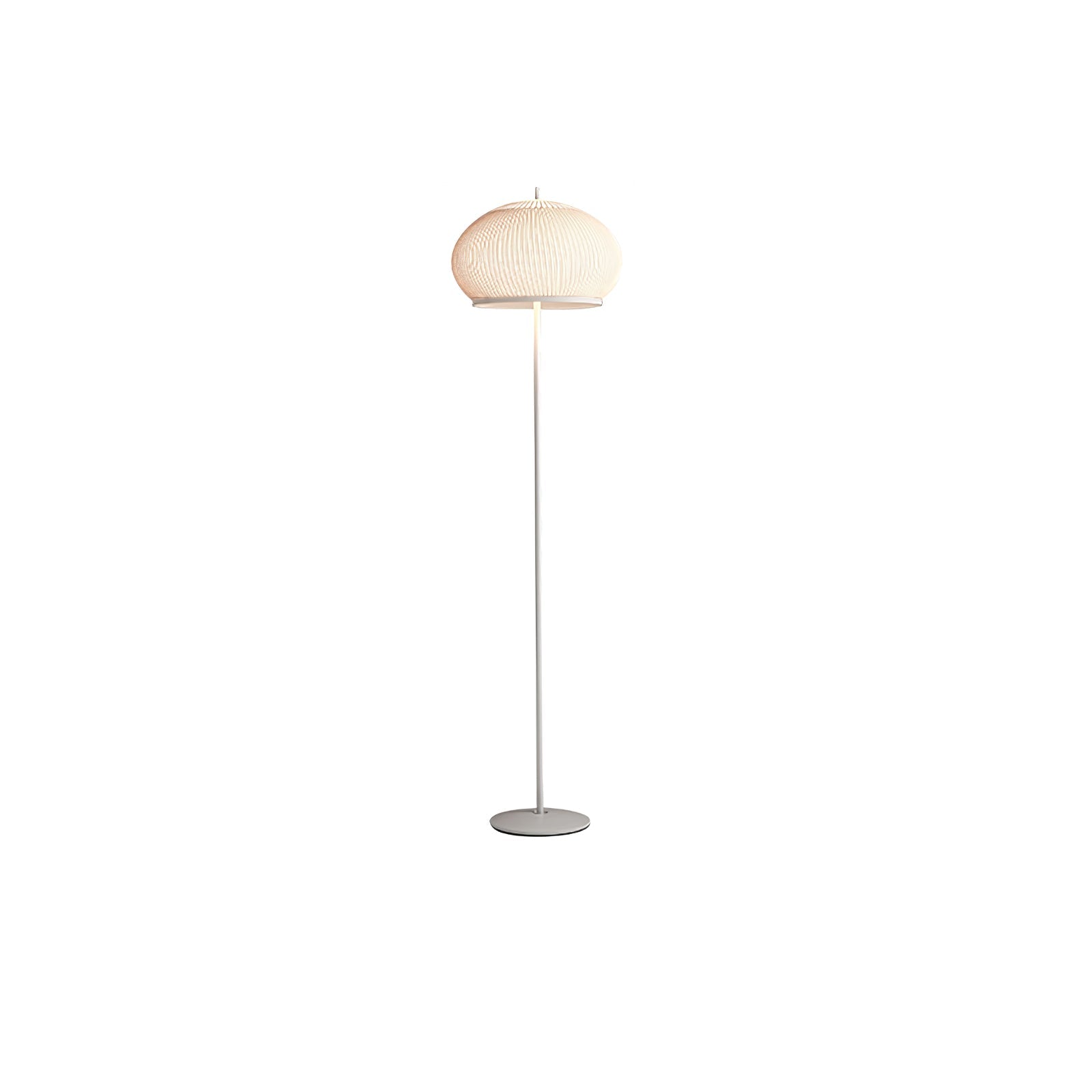 Sorenix Steel Fabric Floor Lamp-Neutral Decor