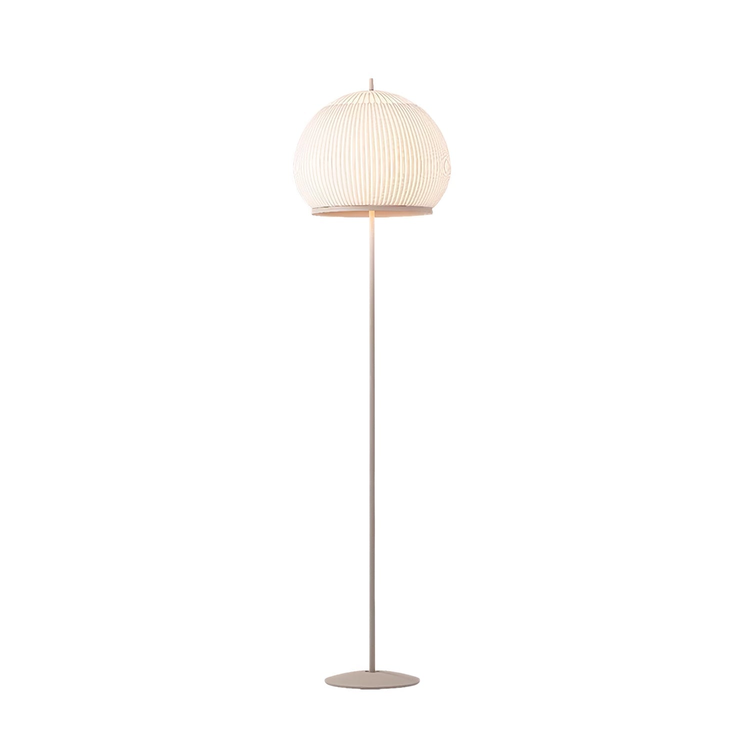 Sorenix Steel Fabric Floor Lamp-Neutral Decor