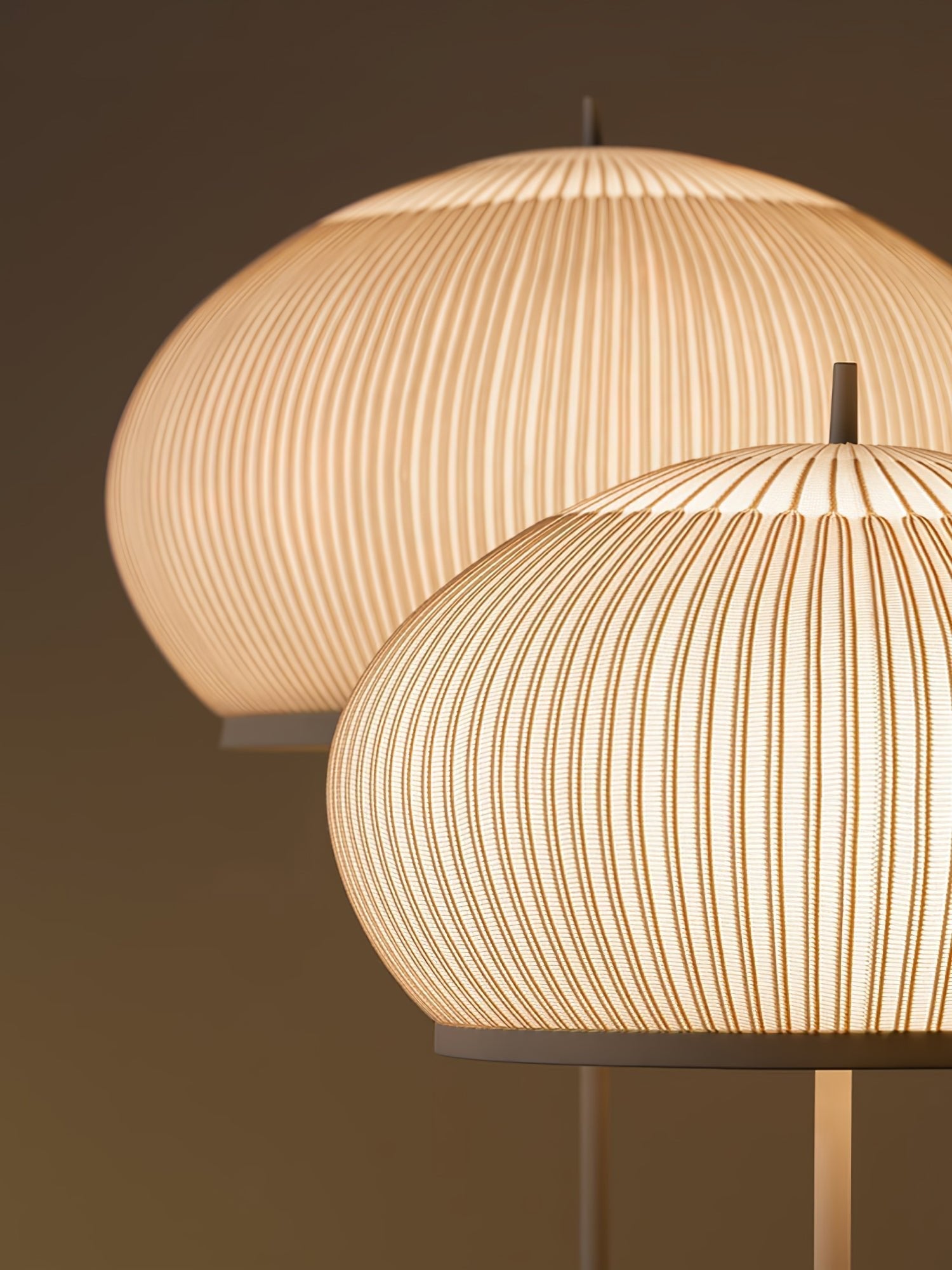Sorenix Steel Fabric Floor Lamp-Neutral Decor