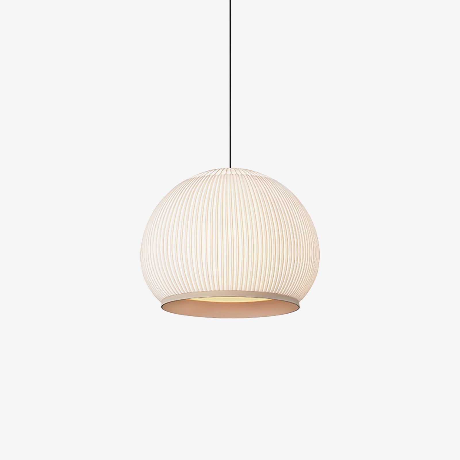 Blythe Minimalist Fabric Pendant Light-Neutral Decor