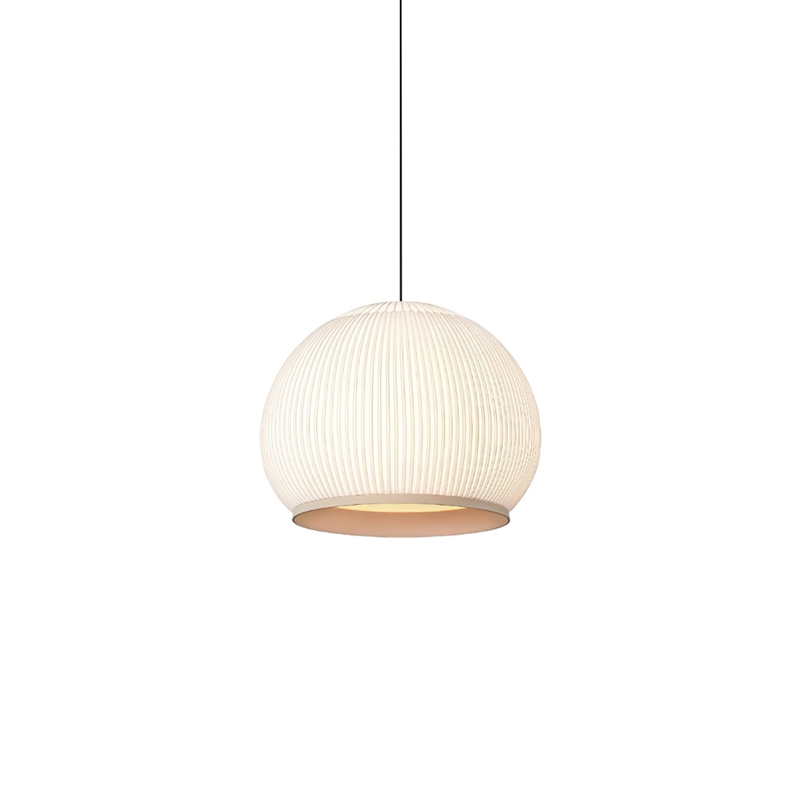 Blythe Minimalist Fabric Pendant Light-Neutral Decor
