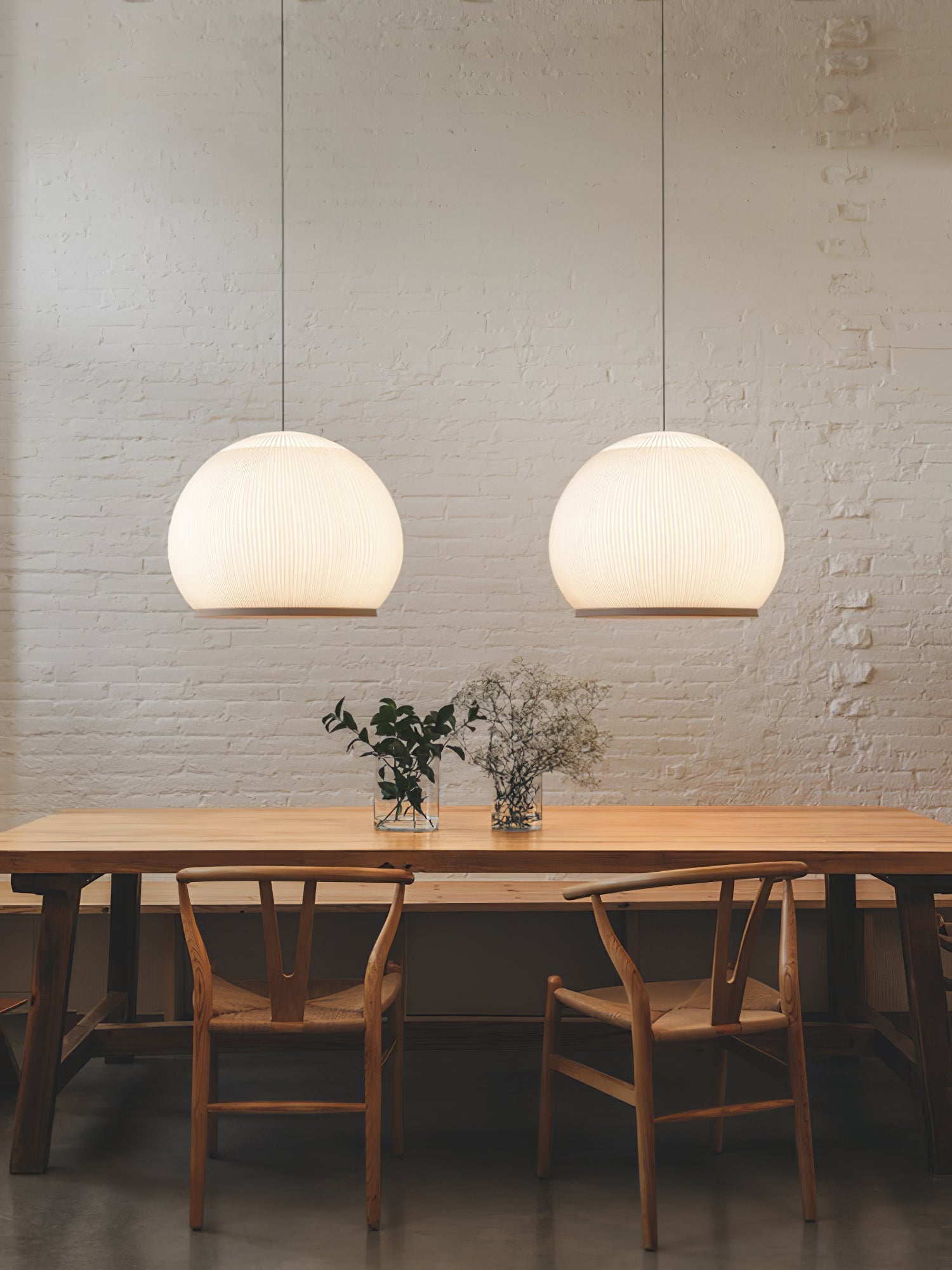 Blythe Minimalist Fabric Pendant Light-Neutral Decor