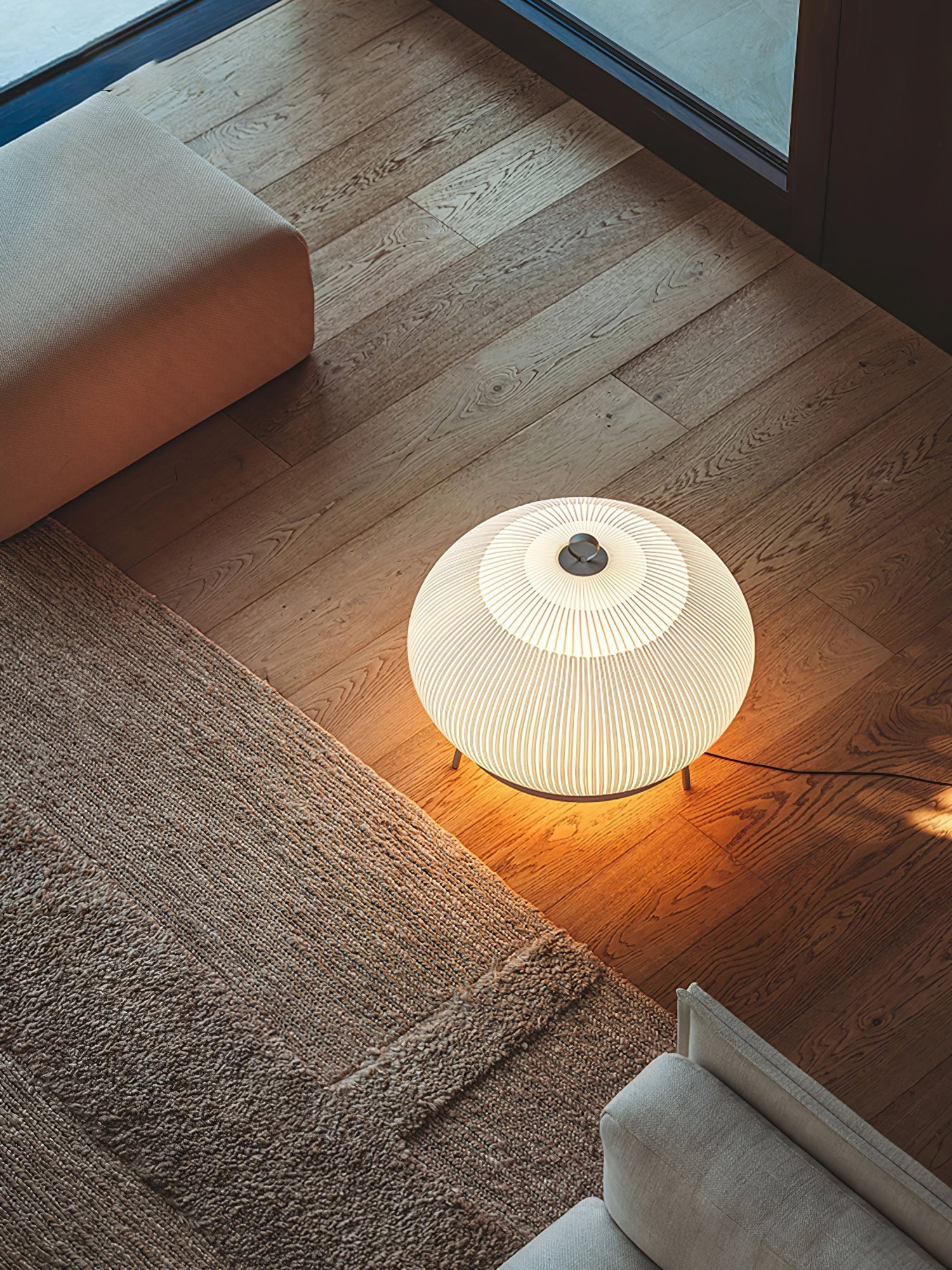 Nancy Modern Fabric Table Lamp-Neutral Decor
