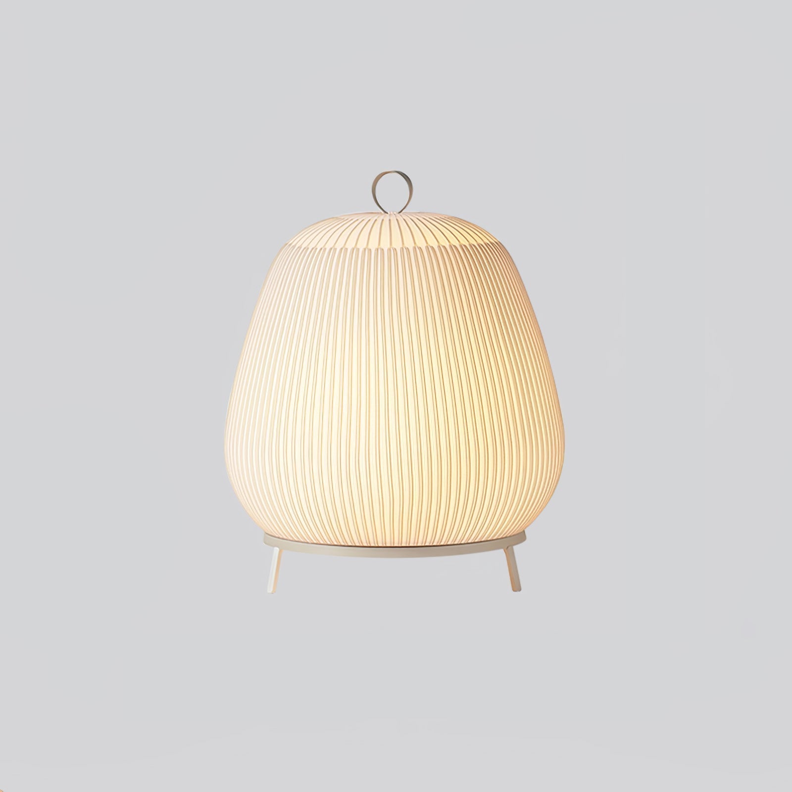 Nancy Modern Fabric Table Lamp-Neutral Decor