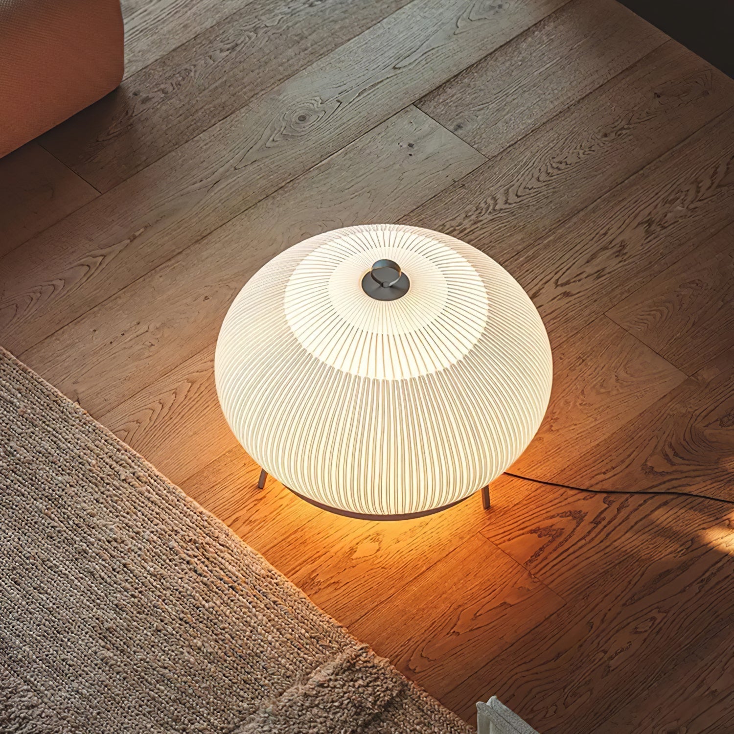 Nancy Modern Fabric Table Lamp-Neutral Decor