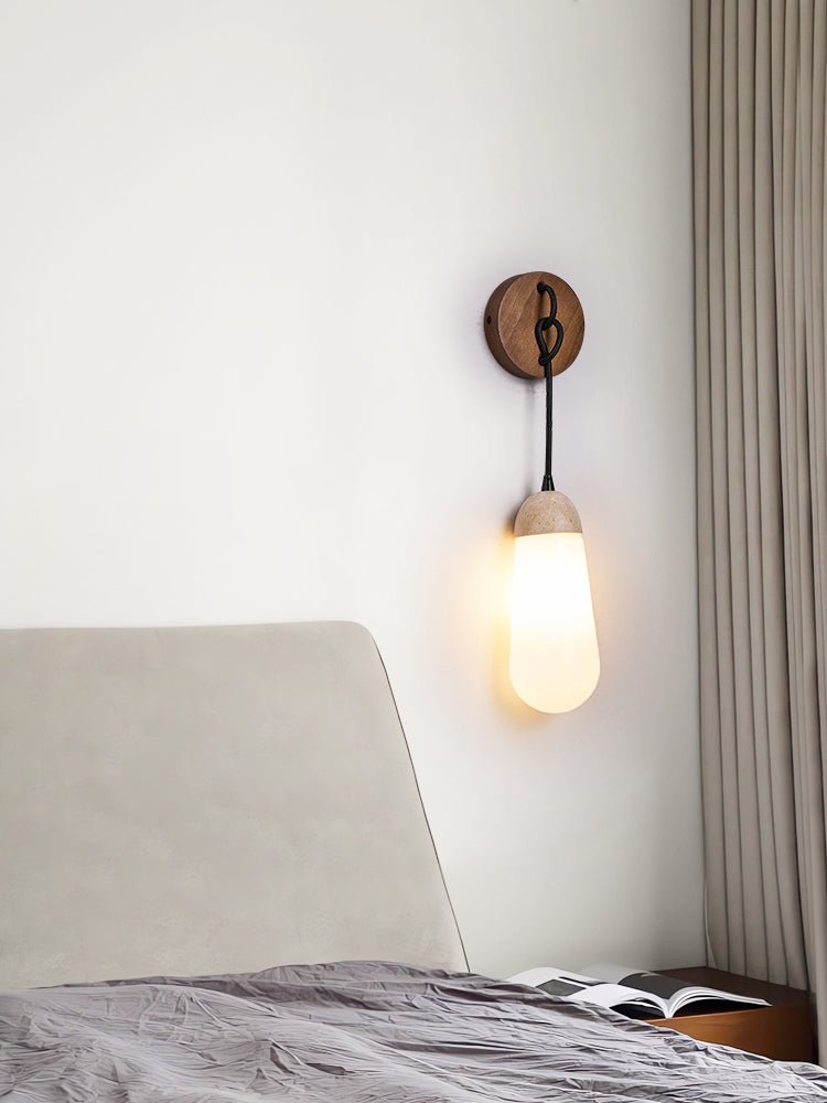Knot Hearth Sconce-Neutral Decor