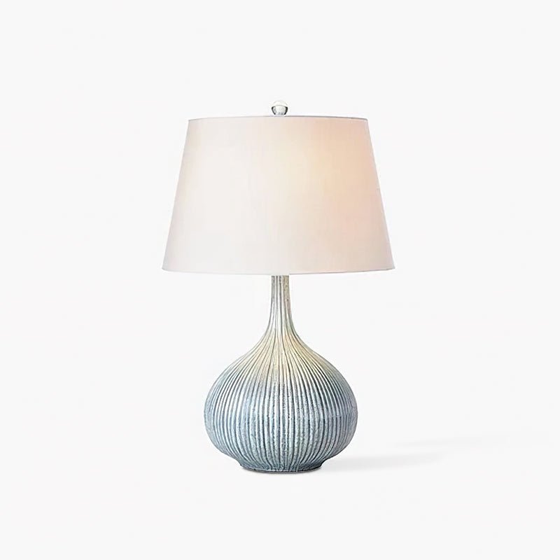 Deyra Ceramic Fabric Table Lamp-Neutral Decor