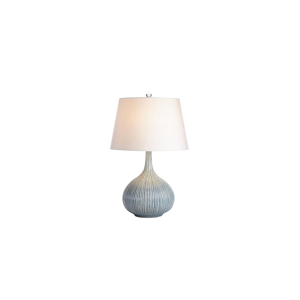 Deyra Ceramic Fabric Table Lamp-Neutral Decor
